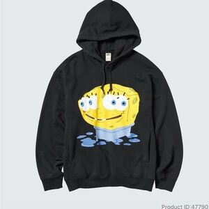 Uniqlo SpongeBob SquarePants Cactus Plant Flea Market Sweat Hoodie Mens Size XL